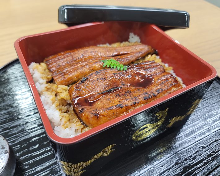 「プラントベースうなぎ 謎うなぎ」うな重