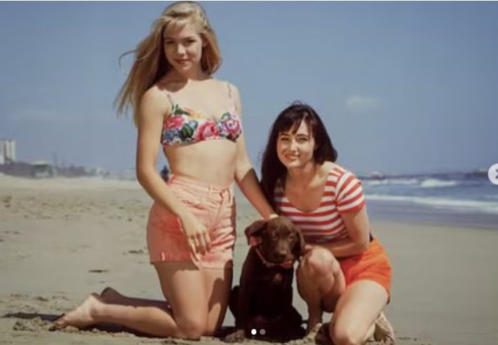 若き日のシャナンとジェニーの写真