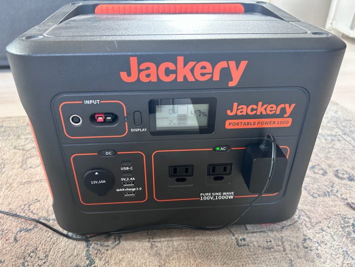 Jackery ポータブル電源 1000（13万9800円）