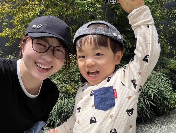 あいりさんと息子さん