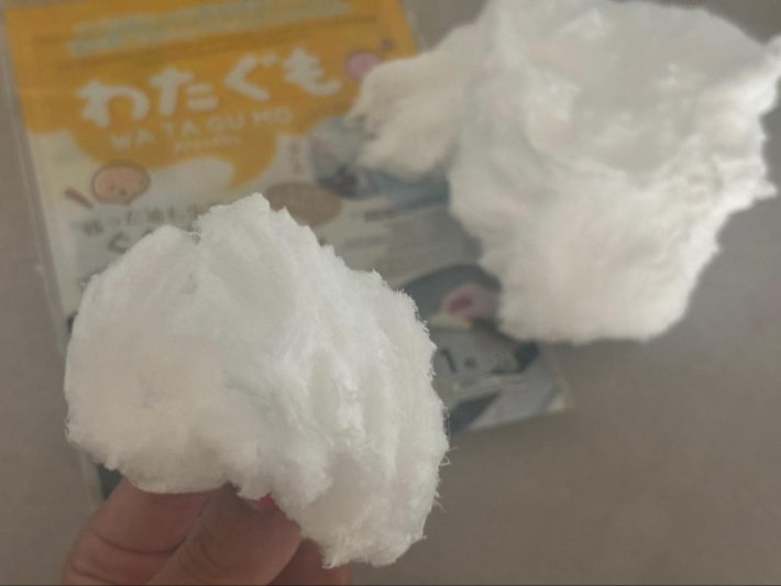 わたぐもを出してみたところ