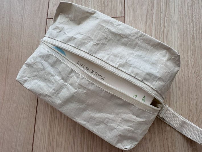 ウェットシートにジャストフィットするMサイズ