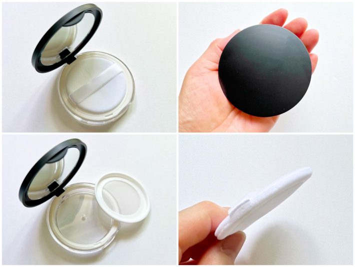 蓋部分がマットな黒になっていてシック