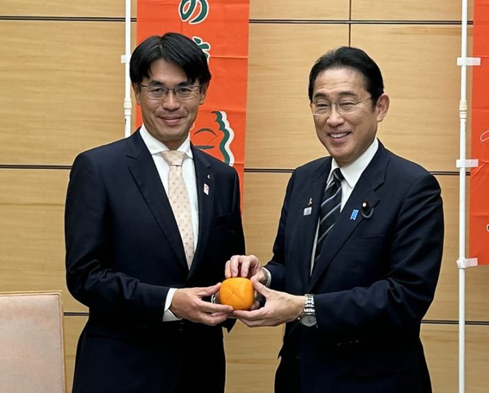 山下真奈良県知事のXより