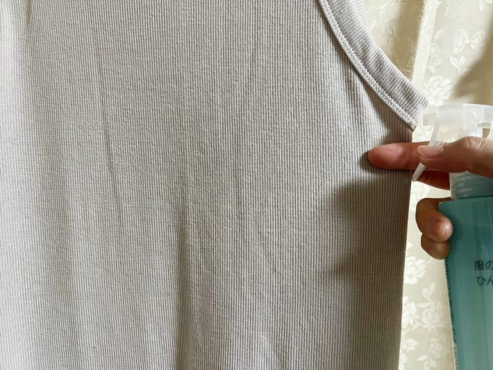 無印良品「服の上から使う ひんやりミスト」