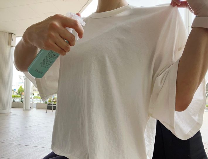 無印良品「服の上から使う ひんやりミスト」