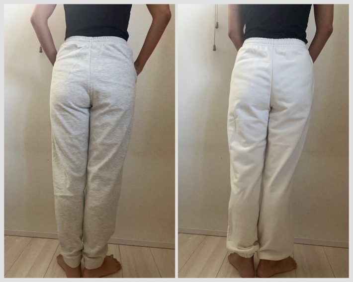 左：ワークマン　右：ユニクロ