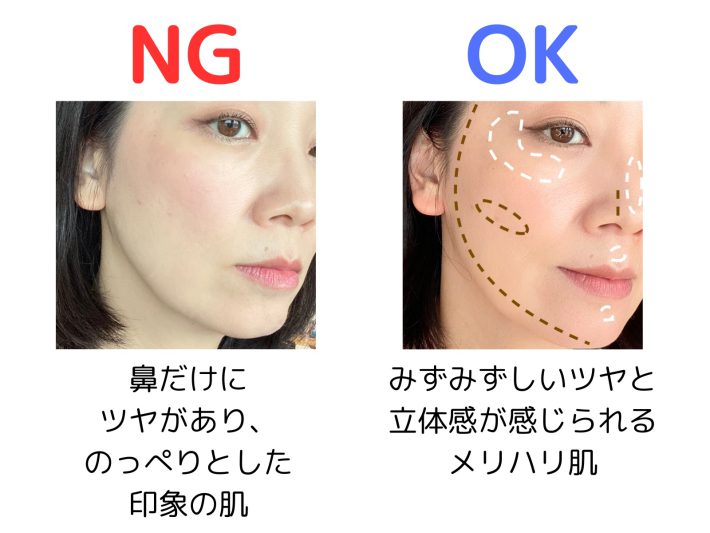 古臭く見えるメイク