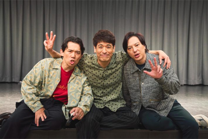 岡田義徳さん、佐藤隆太さん、塚本高史さん