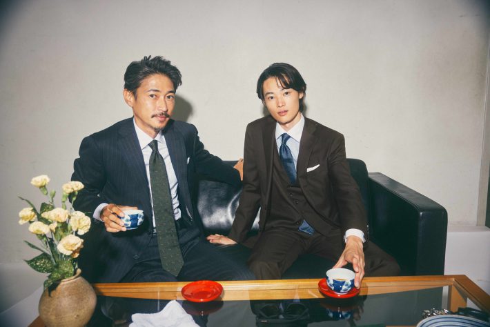 親子で「スーツスクエア」初代アンバサダーに就任