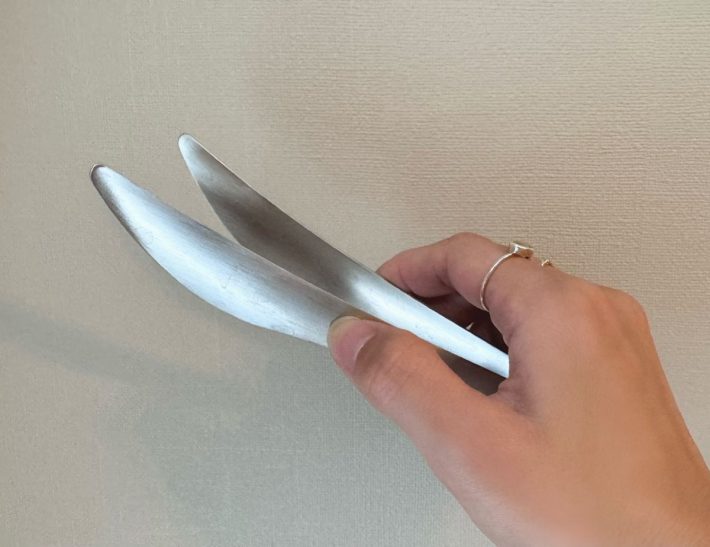 無印良品のステンレス つまめるミニトング