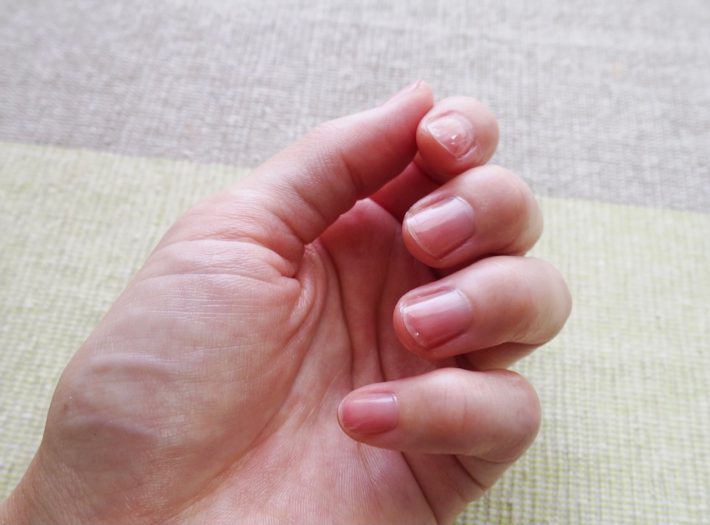 無印良品「ネイルカラー 01/クリアレッド」