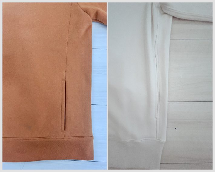 左：ワークマン／右：ユニクロ