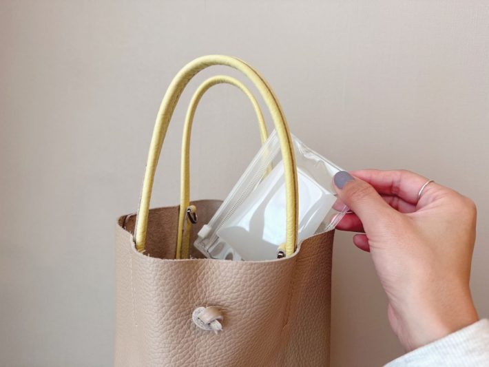 持ち運ぶ時にはEVAケースなどに入れれば衛生的