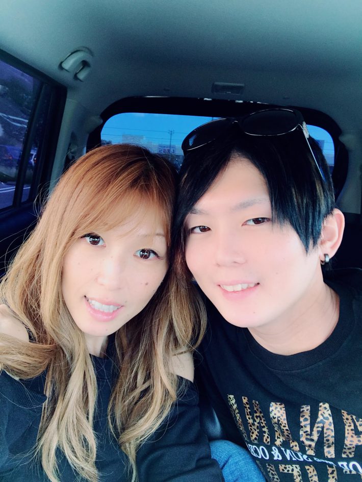 新婚当時の二人