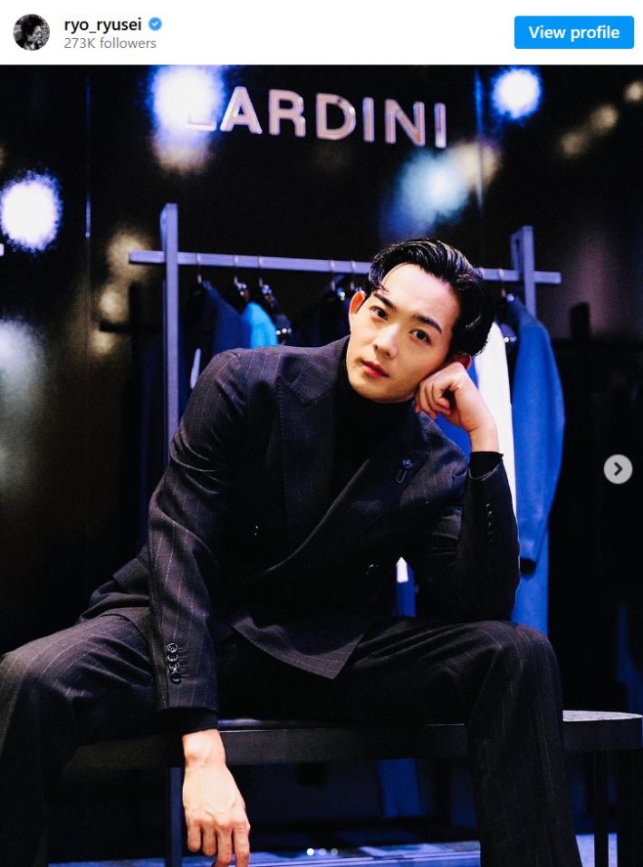 竜星涼 公式Instagramより