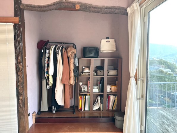 床の間はクローゼットに