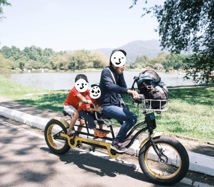 話を聞かせてくれたねこ田さんと、息子さんたち