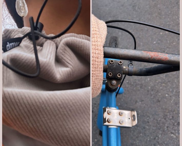 自転車を走らせてみました