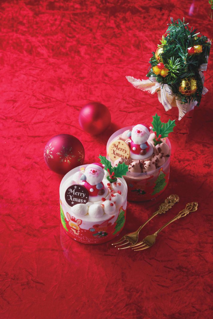 Xmasハッピーサンタクロース　ショート、チョコ（864円）