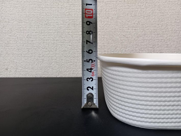 ご飯容器高さ