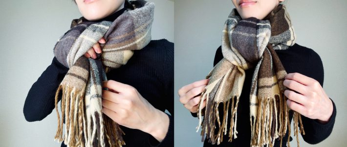 小顔効果を狙う巻き方