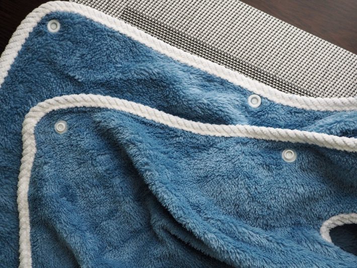 ダイソー　湯上りタオル