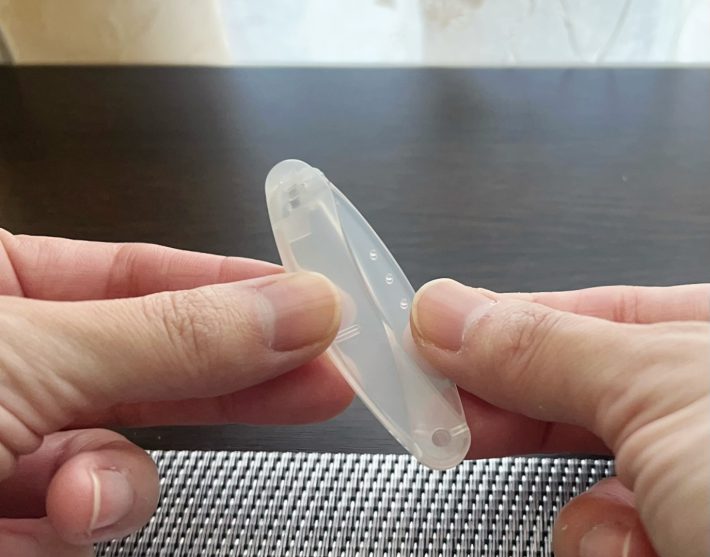 無印良品　折りたたみ式 眉メイク用かみそり