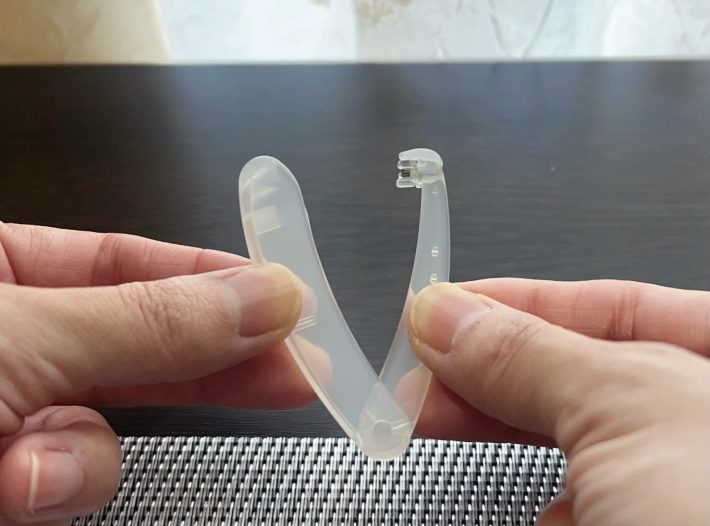 無印良品　折りたたみ式 眉メイク用かみそり