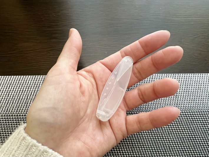 無印良品　折りたたみ式 眉メイク用かみそり