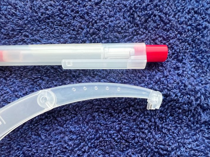 無印良品　折りたたみ式 眉メイク用かみそり