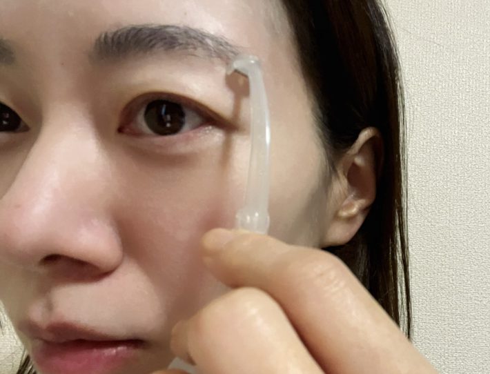 高木沙織と無印良品の折りたたみ式 眉メイク用かみそり