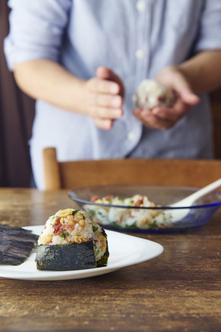 『ごちそうおにぎりとまんぷくスープ』