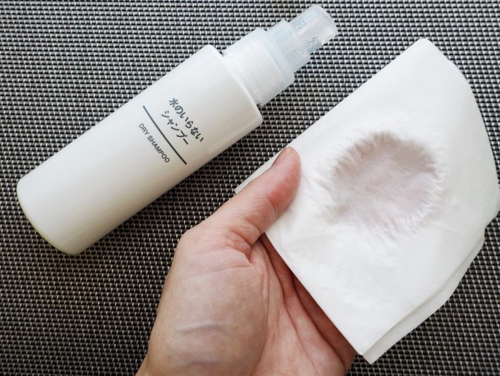 無印良品「水のいらないシャンプー」