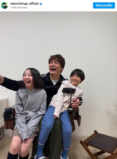 画像：香取慎吾 公式Instagramより