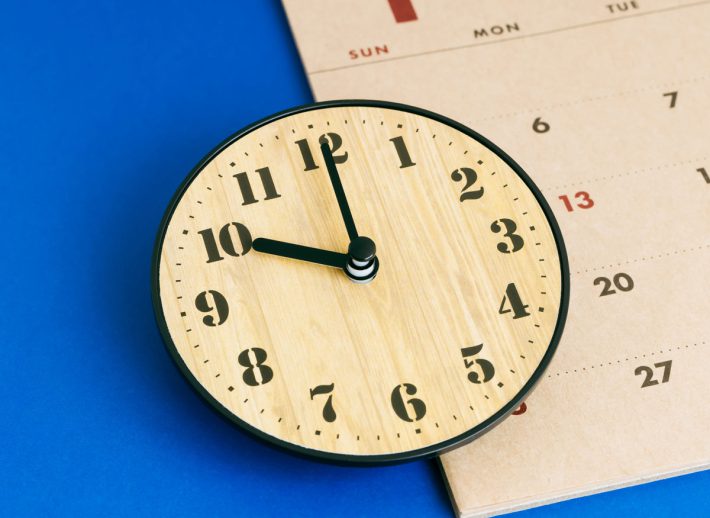 時計とカレンダー