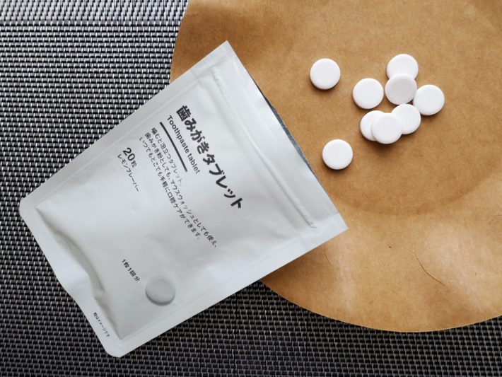 無印良品　歯みがきタブレット