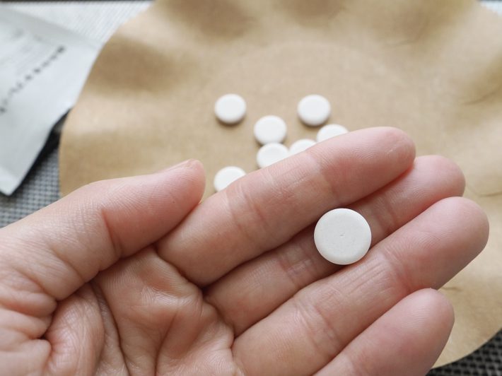 無印良品　歯みがきタブレット