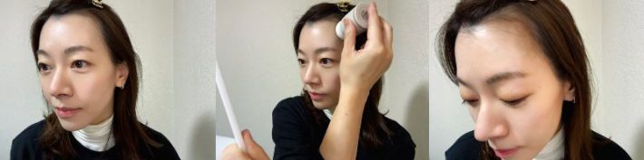 「【and　us】ヘアメイクパウダー」