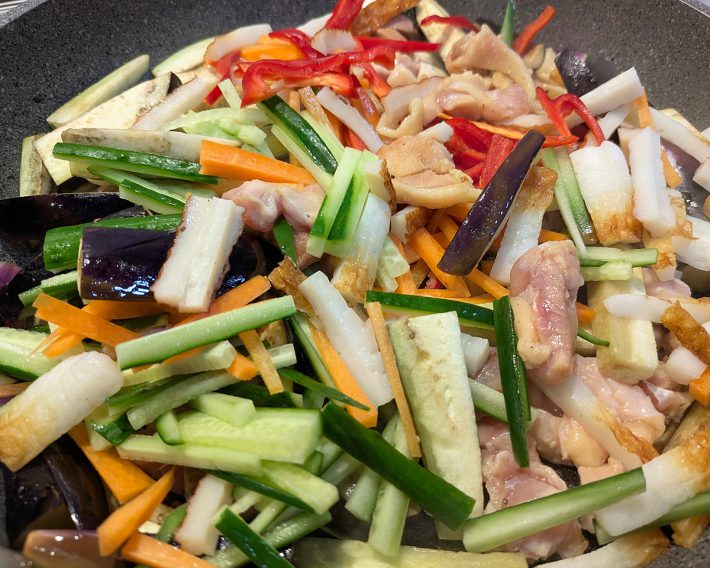 野菜炒め