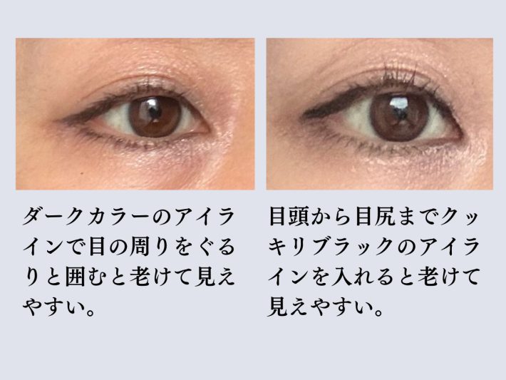 アイラインの引き方