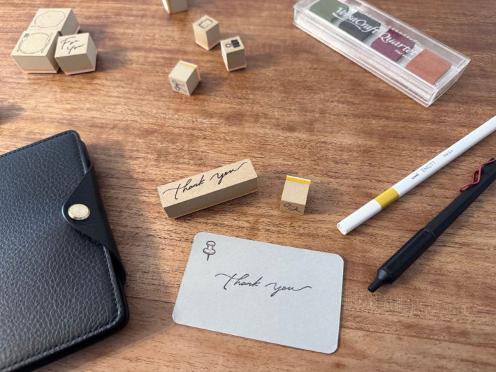 ダイソー　スタンプ　文房具　おしゃれ