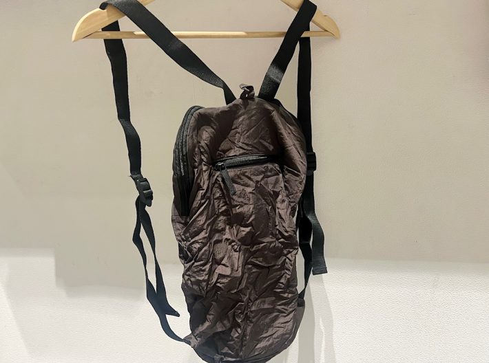 ダイソー　『Standard Products(スタンダードプロダクツ)』の折りたたみリュック
