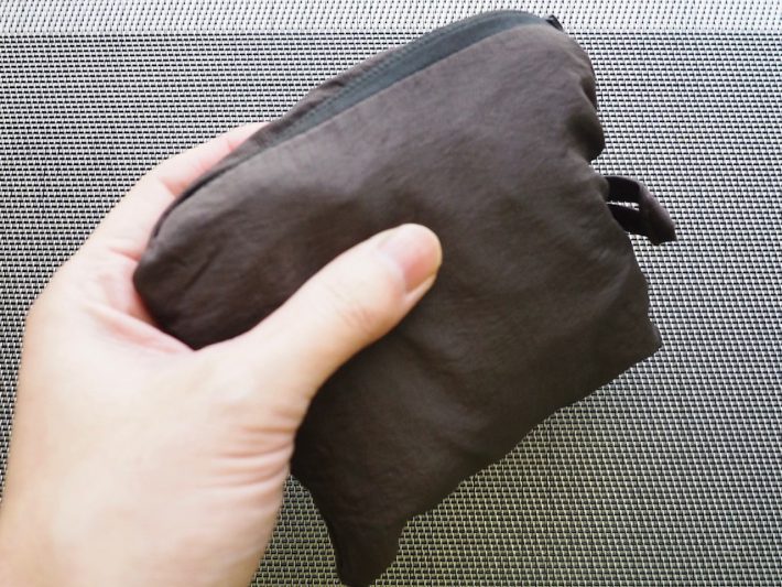 ダイソー　『Standard Products(スタンダードプロダクツ)』の折りたたみリュック