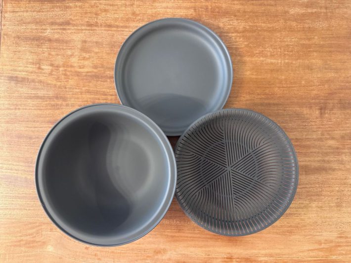 マーナ　トレー付きザルボウル 21cm