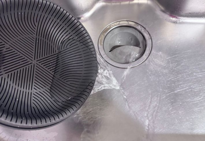 マーナ　トレー付きザルボウル 21cm