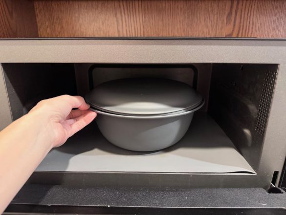 マーナ　トレー付きザルボウル 21cm