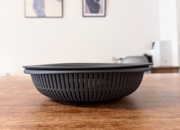 マーナ　トレー付きザルボウル 21cm