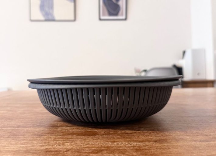 マーナ　トレー付きザルボウル 21cm