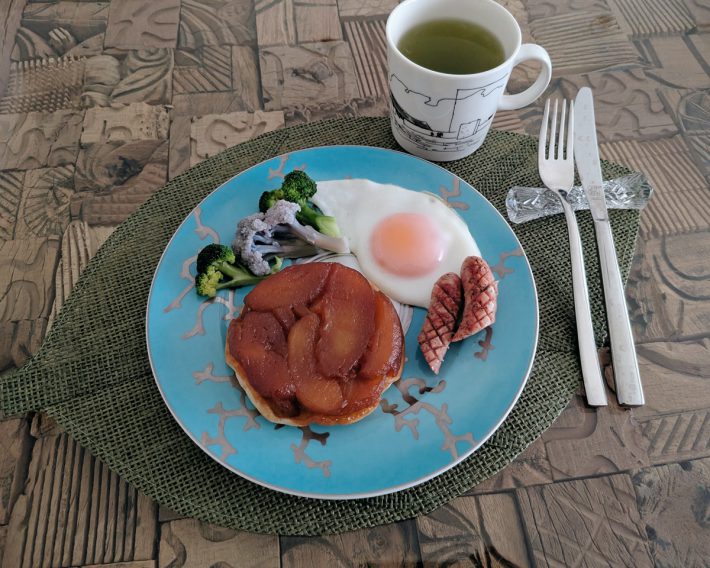 子どもの希望を優先して出した朝ごはん